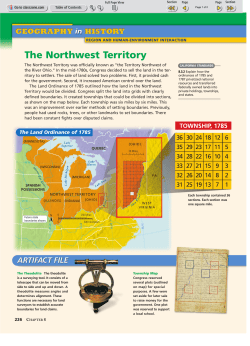 The Northwest Territory