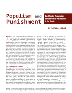 Populism and Punishment - American Bar Association