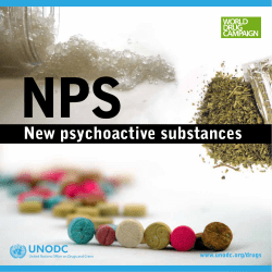 new psychoactive substances (NPS)