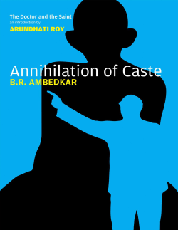 Annihilation of Caste