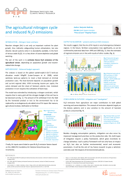 Besides changing consumption patterns, mitigation can also occur