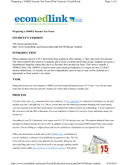 student`s version introduction task process