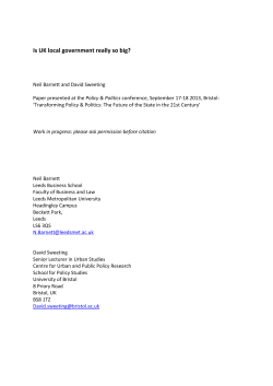 Is UK local government really so big