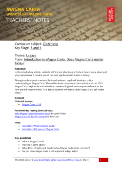 Curriculum subject: Citizenship Key Stage: 3