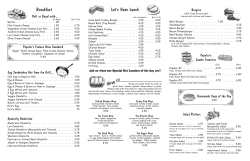 Popular Menu