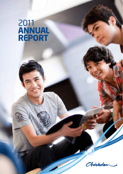 Chisholm Institute of Tafe - Annual Report 2011
