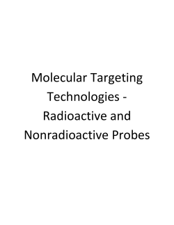 Molecular Targeting Technologies - Radioactive and Nonradioactive