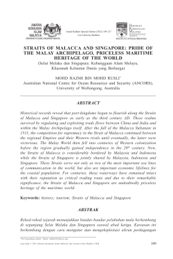 straits of malacca and singapore