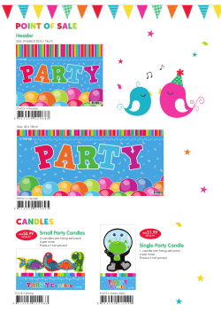 point of sale candles