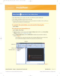 PowerPoint - Pearson Higher Education
