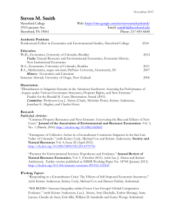 CV - Haverford College