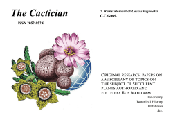 Cactician 7 LQ - International Crassulaceae Network