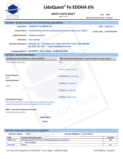 LidoQuest&reg; Fe EDDHA 6%