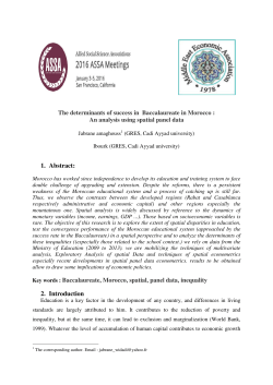 1. Abstract: 2. Introduction - American Economic Association