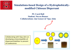 Simulations-based Design of a Hydrophobically