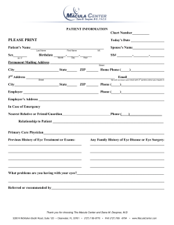 patient forms