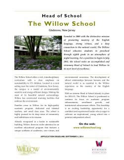 The Willow School - Wickenden Associates