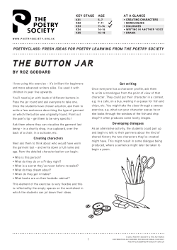 the button jar - Poetry Class
