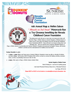 Details - Flyer - Nevada Childhood Cancer Foundation
