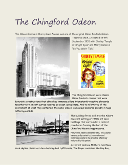 The Chingford Odeon - Walthamstow Memories