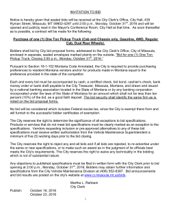 FY17 WWT 1 ton Pickup Specs final