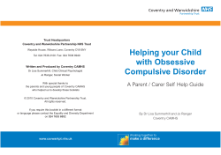 Helping Your Child With Obsessive