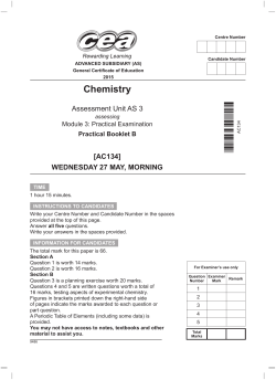 AS 3, Module 3: Practical Examination