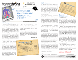 THERE WAS NO `PeaCe ON eaRTH` FOR Me AT THAT MOMENT.