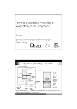 Towards quantitative modelling of magnetron sputter deposition