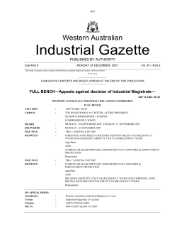 Industrial Gazette - State Law Publisher