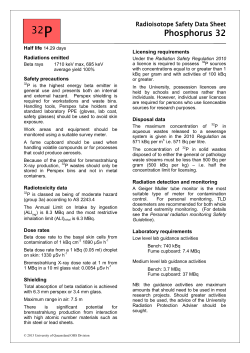 P32 data sheet - University of Queensland