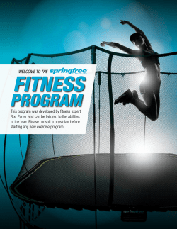 Aerobic Training - Springfree&trade; Trampoline