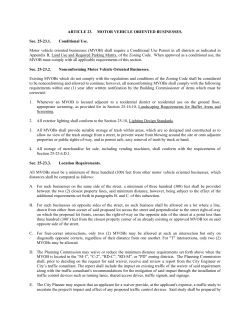 ARTICLE 23. MOTOR VEHICLE ORIENTED BUSINESSES. Sec. 25