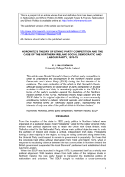 Introduction - University College Dublin