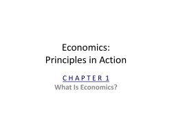 Economics: Principles in Action