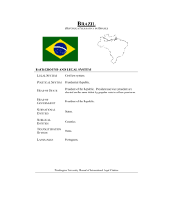 brazil - Washington University School of Law