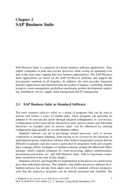 SAP Business Suite
