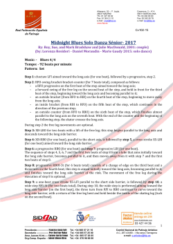 Midnight Midnight Blues Solo Danza S&eacute;nior