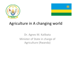 Characteristics of Agriculture in Africa