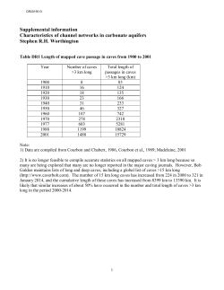Supplemental information Characteristics of channel networks in