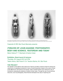 (t)races of louis agassiz: photography, body and