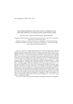 Acta Agrophysica, 2016, 23(1), 15