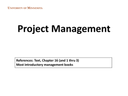 Project Management