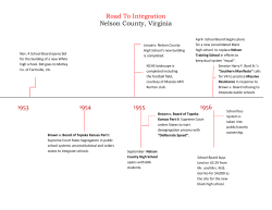 timeline - Nelson Heritage Center