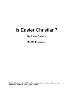 Is Easter Christian? - The British
