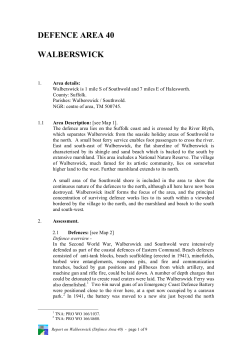 defence area 2 - Archaeology Data Service