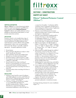 Filtrexx&reg; Sediment/Perimeter Control (SiltSoxx&trade;)