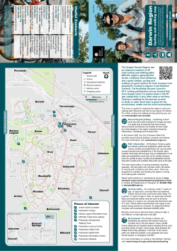Palmerston cycle path map
