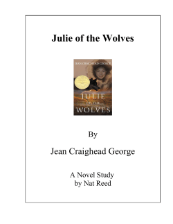 Julie of the Wolves - Reed Novel Studies