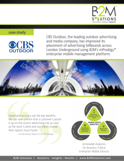 See the full CBS Outdoor Case Study